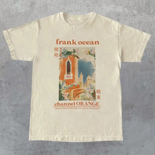 Channel Orange T-Shirt, Frank Shirt, Orange Graphic T-Shirt, Unisex Shirt, Gift For Men