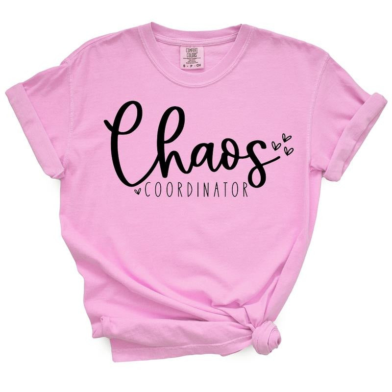 Chaos Coordinator - Casual Summer Top For Moms T-Shirts, Hoodie, Sweatshirt | DripVista.com