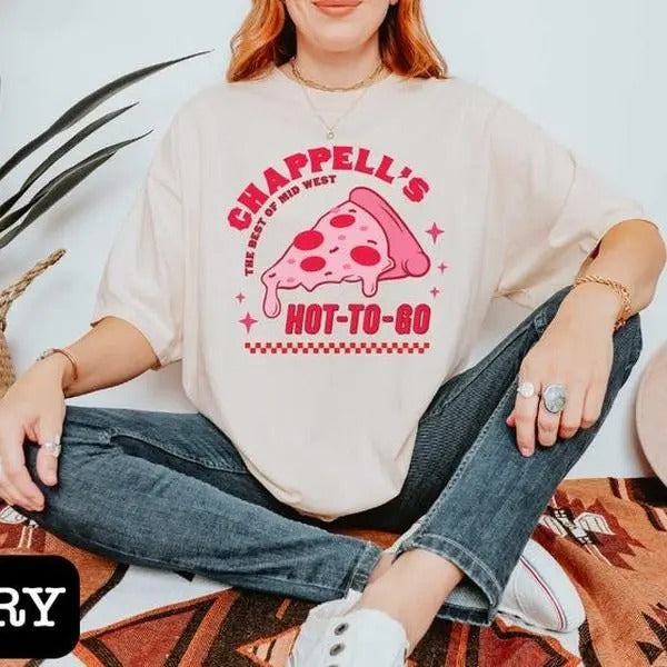Chappell Roan  Shirt,hot To Go Shirt,concert Shirt,midwest Princess Shirt,gifts For Women, Best Friend Gift,pizza Graphic Tee