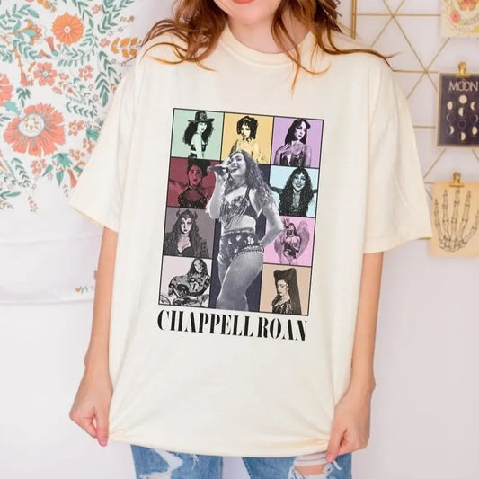 Chappell Roan Eras Tour T Shirt, Pink Pony Club Good Luck Babe Sapphic Pop Music Shirt