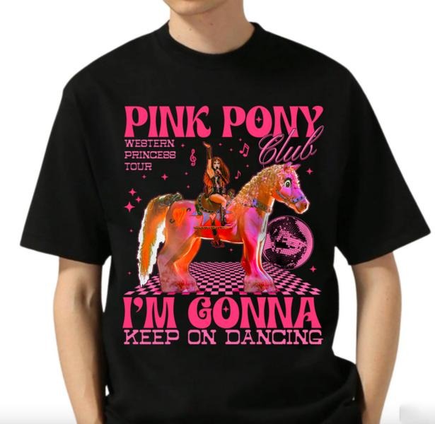 Chappell Roan Pink Pony Club Bootleg T-Shirt, Chappell Roan Pop Icon Fan Tee Hoodie, Sweatshirt | DripVista.com
