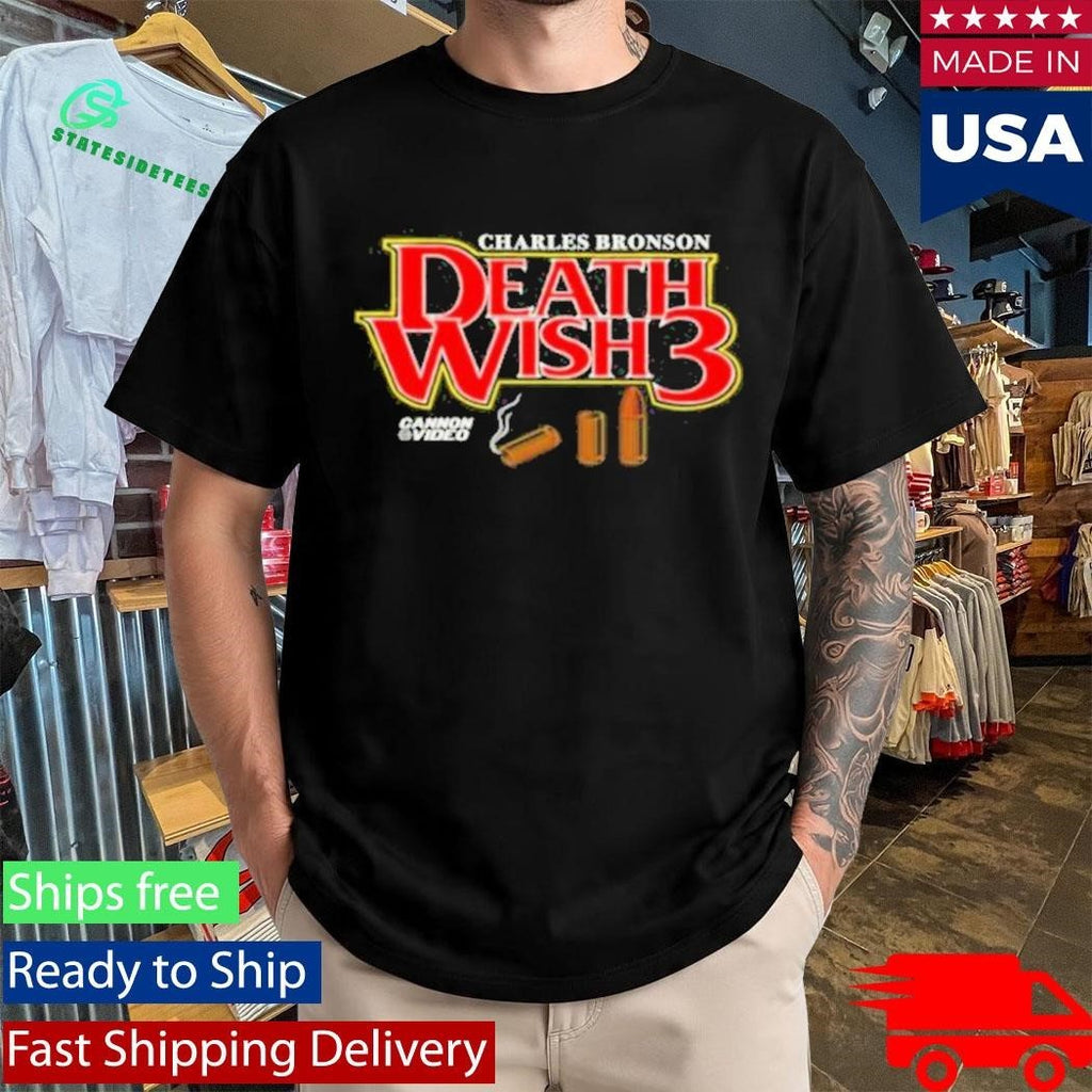 Charles Bronson Death Wish 3 Justice To The Streets Shirt