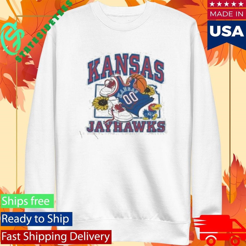 Charlie Hustle Kansas Jayhawks Sunflower Shirt