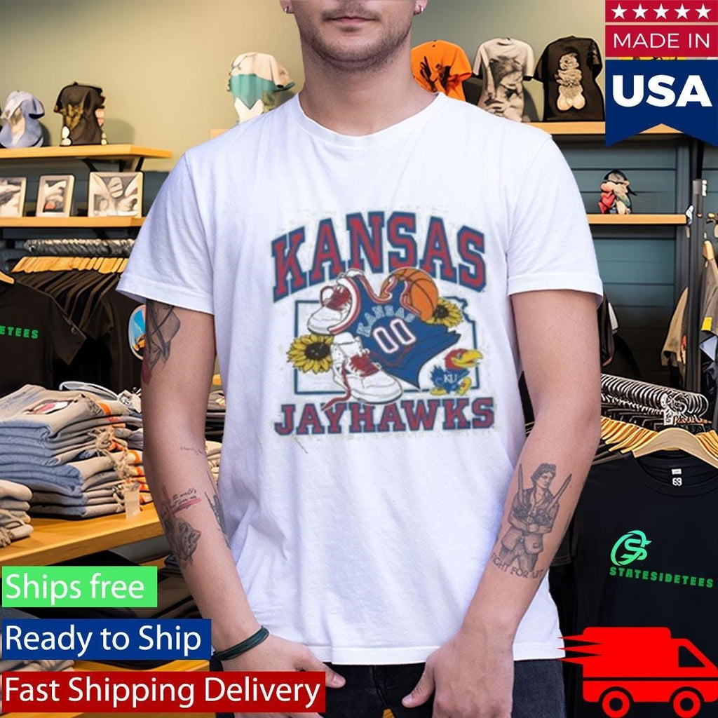 Charlie Hustle Kansas Jayhawks Sunflower Shirt