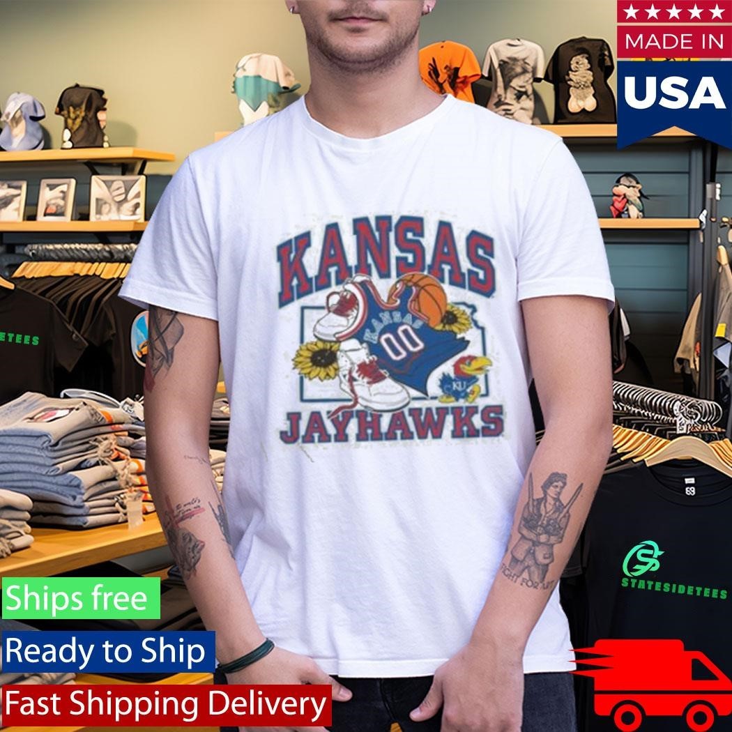 Charlie Hustle Kansas Jayhawks Sunflower Shirt