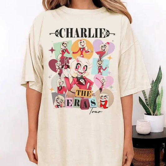 Charlie Morningstar Hazbin Hotel T-Shirt, Charlie Morningstar Lesbian T-Shirt, Vivziepop Hazbin Hotel T-Shirt, Helluva Boss T-Shirt
