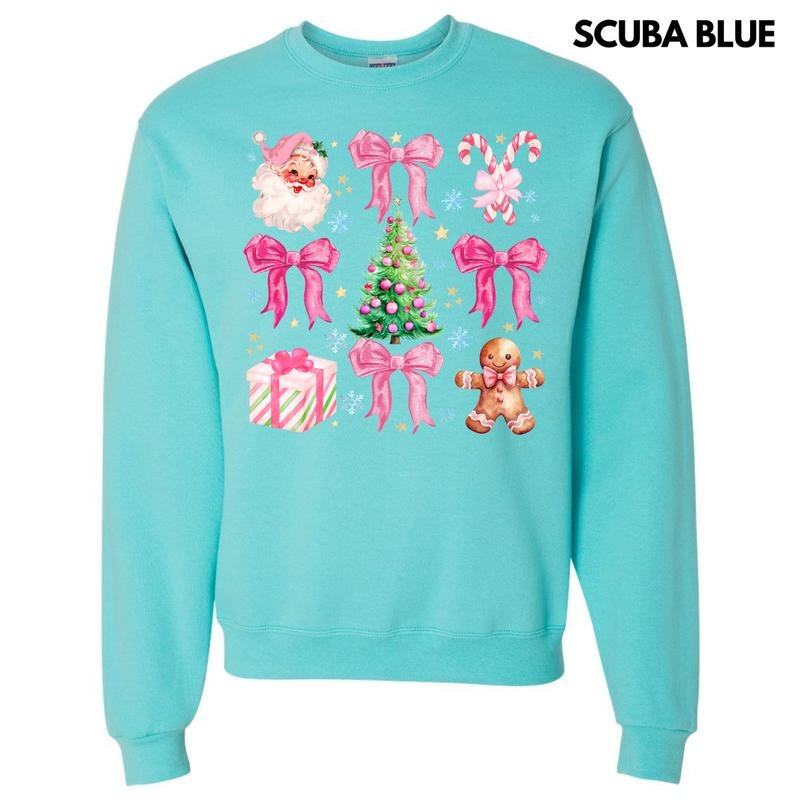 Charming Christmas Collage Sweatshirt 'NLB'