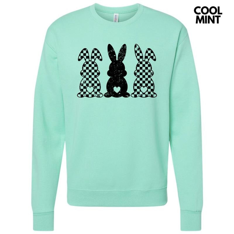 Checker Bunny Trio Sweatshirt 'NLB'