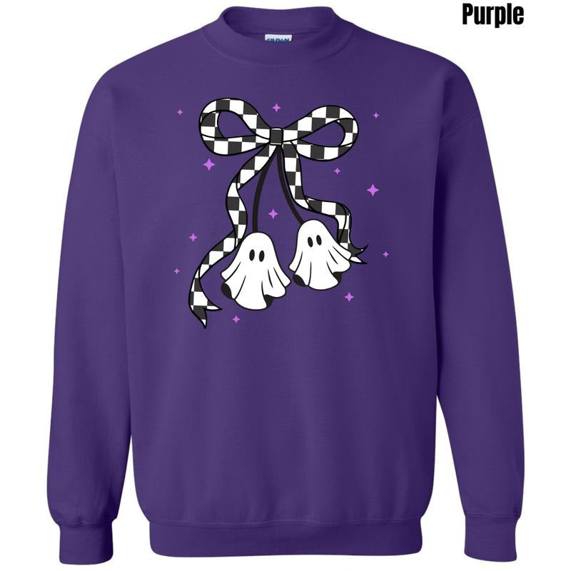 Checker Cherry Ghosts Sweatshirt 'NLB'