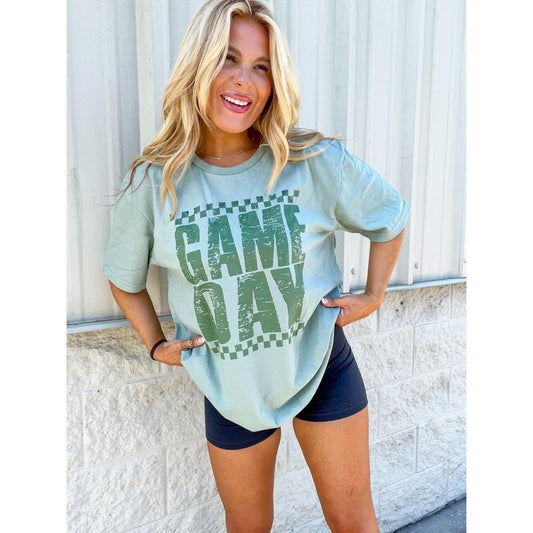 Checkered Game Day Graphic Tee C.O.C.