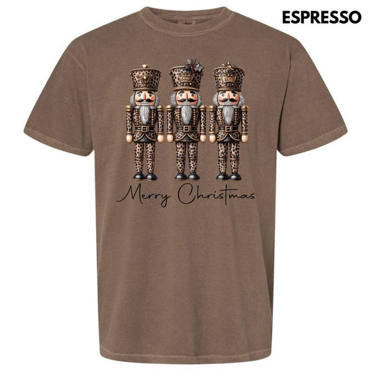 Cheetah Nutcracker Trio Comfort Colors T-Shirt 'NLB
