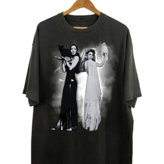 Cher and Stevie Nicks Shirt Unisex Retro Donna and Dark Lady T-shirt Fan Gift