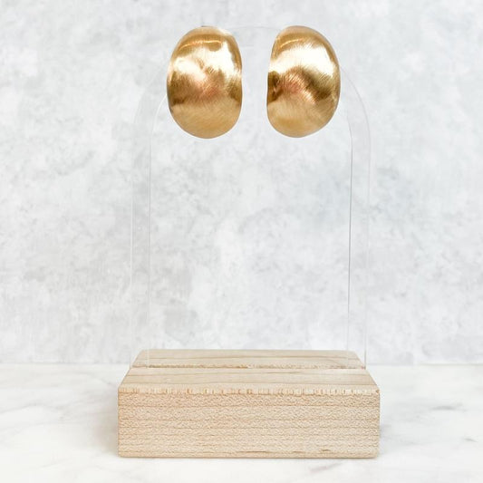 Cherished Satin Chunky Earrings