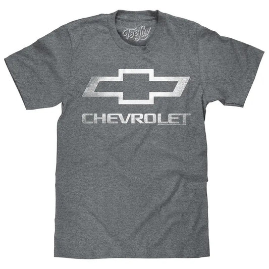 Chevrolet Bowtie Logo T-Shirt - Gray