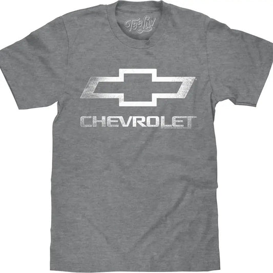 Chevrolet Logo Big and Tall T-Shirt - Gray