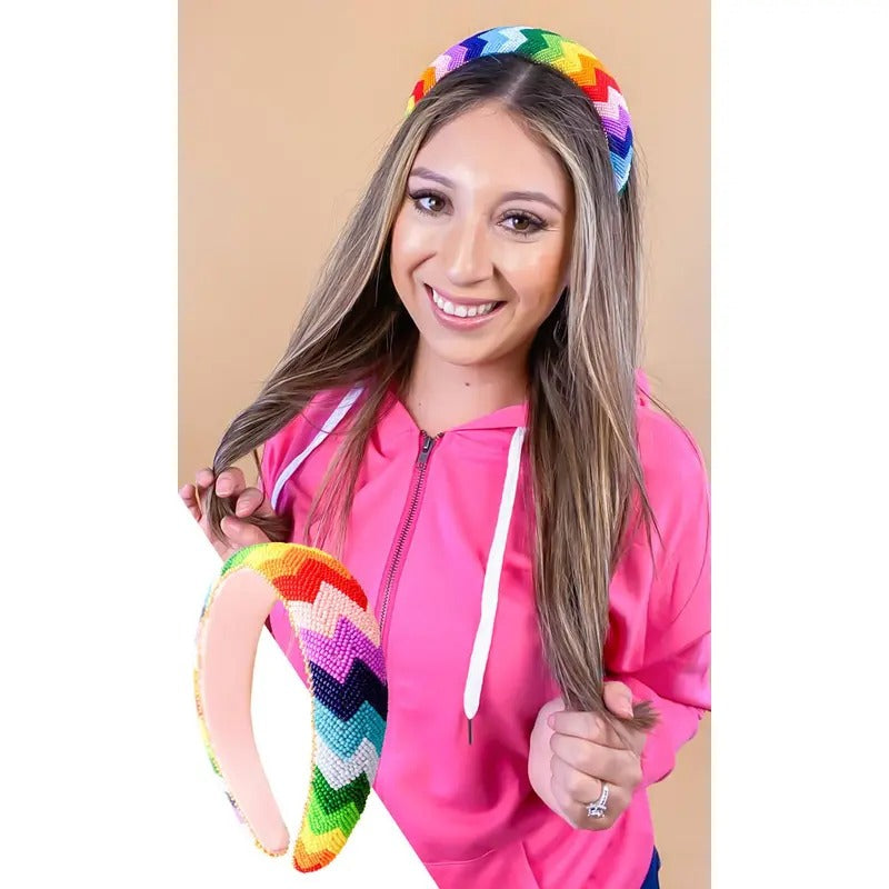 Chevron Rainbow Headband T-Shirts, Hoodie, Sweatshirt | DripVista.com