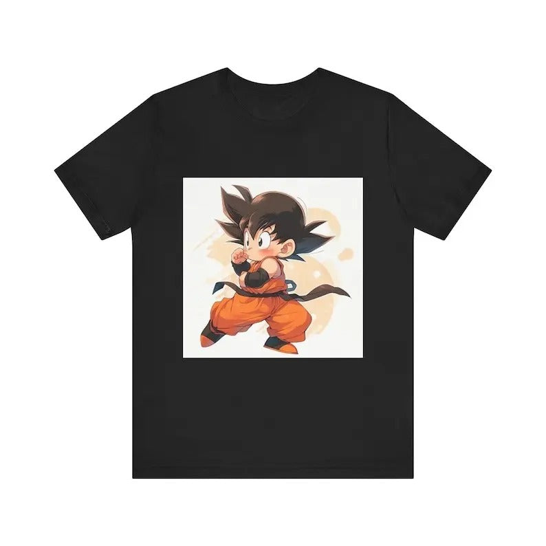 Chibi Goku Adventure T-Shirt - Cute Dragon Ball Graphic Tee