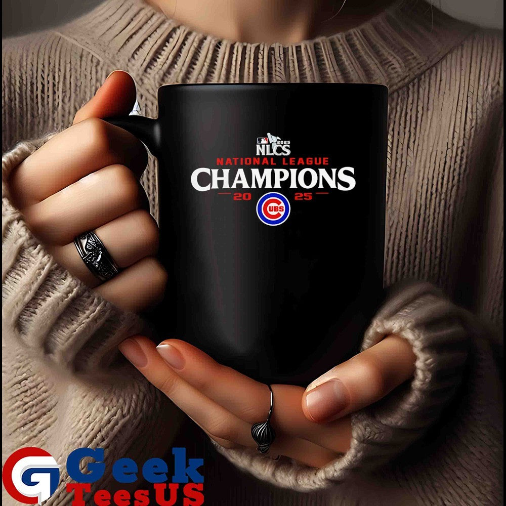Chicago Cubs 2025 National League Champions MLB shirt