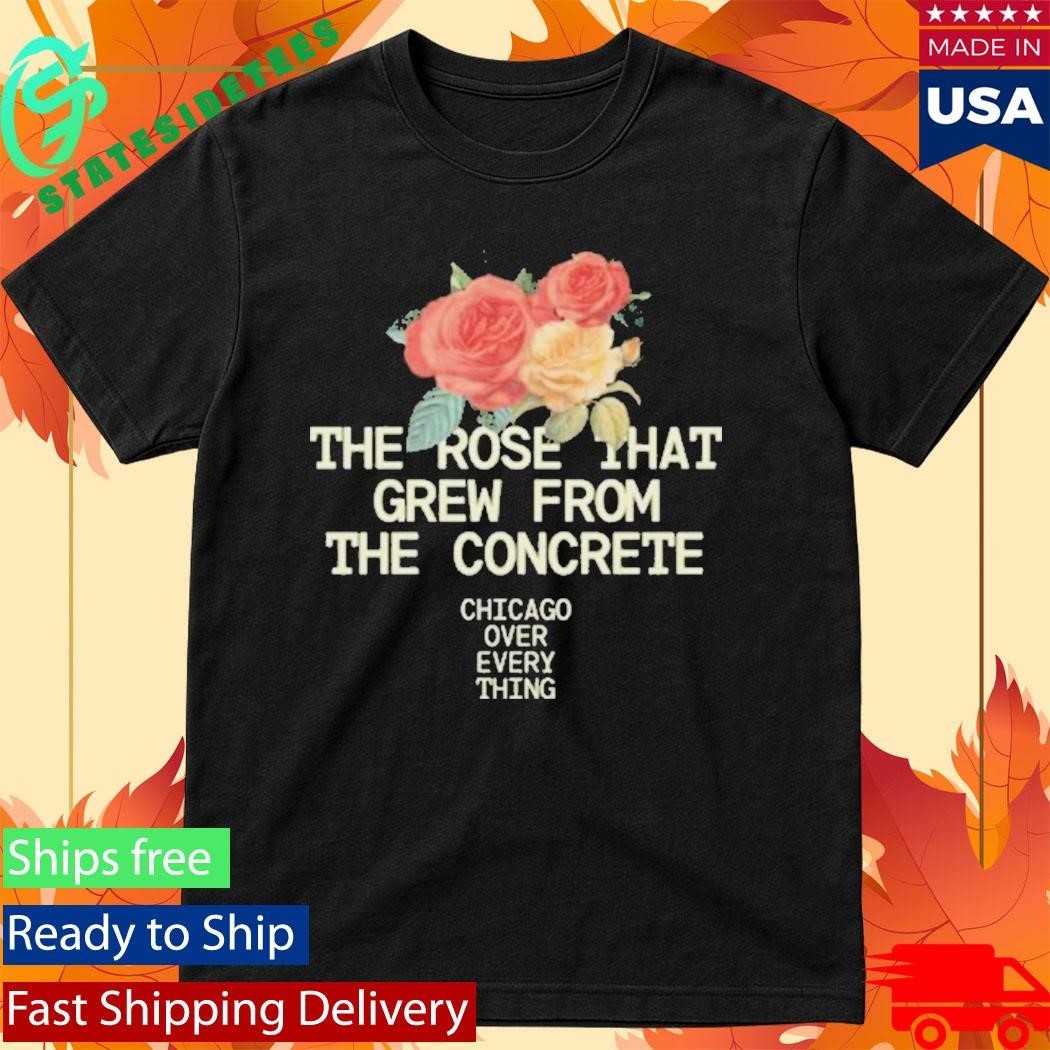 Chicago Over Everything Concrete Rose Shirt