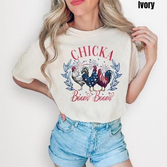 Chicka Boom Boom Comfort Colors T-Shirt 'NLB'