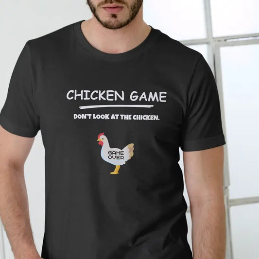 Chicken Game T Shirt, Unisex, 100% Cotton