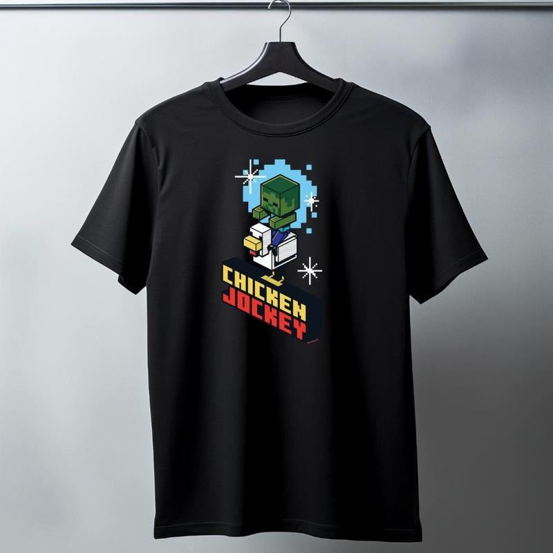 Chicken Jockey T-Shirt - Funny Farm Animal Tee, Unique Gift for Chicken Enthusiasts