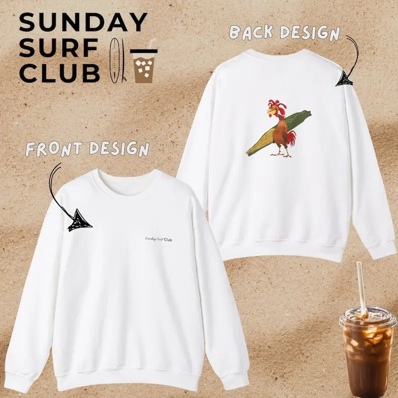 Chicken Joe Cozy Crewneck Sweatshirt | Ultra-Soft Unisex Pullover | Relaxed Fit Everyday Essential