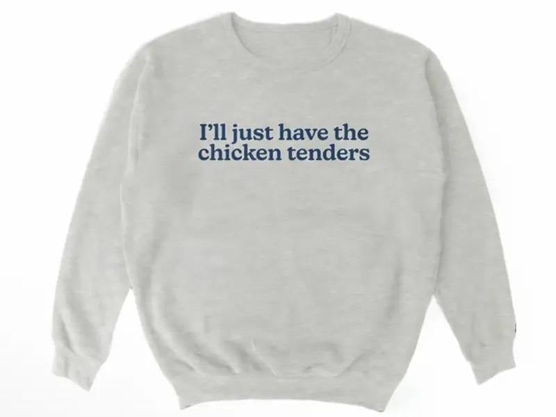 Chicken Tenders Crewneck Sweatshirt