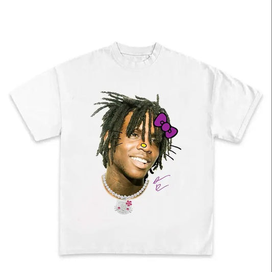 Chief Keef Kitty Purple Tee
