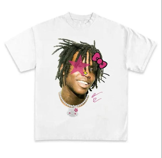 Chief kitty Keef star pink Tee