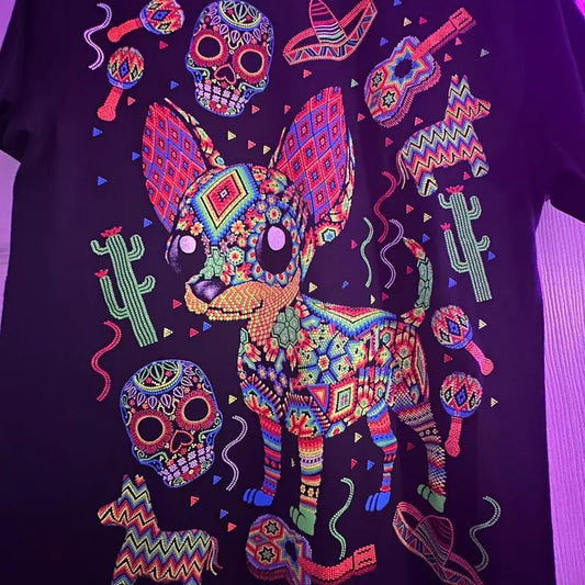 Chihuahua t-shirt small one side design