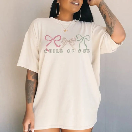 Child Of God , Christian Sublimation s, Jesus s, Vinyl , Bible Verse , Biblical Tee , Retro Christian  s