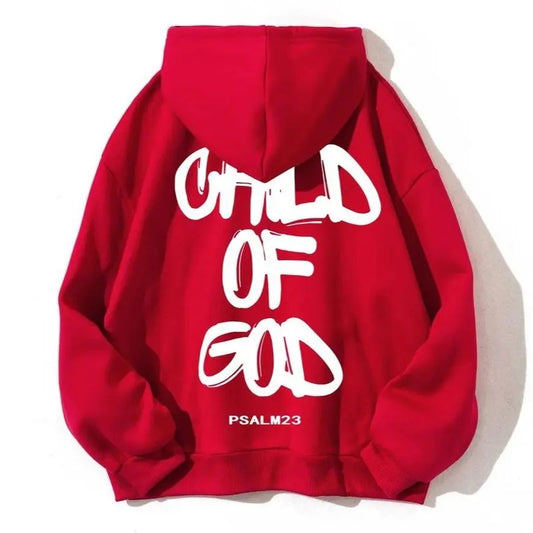 Child of God hoodie Christian faith unisex Jesus hoodie Jesus hoodie fashion man shirt menswear stylish sweaters tops underwear pullover pocket casual t-shirt sweatshirt Cotton Classic