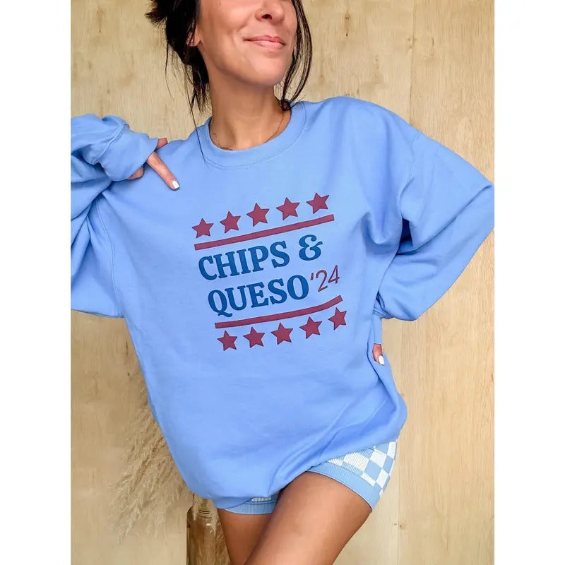 Chips & Queso Graphic Top