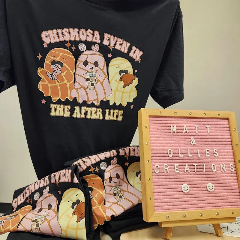 Chismosa Even in the AfterLife Concha Unisex T-shirt