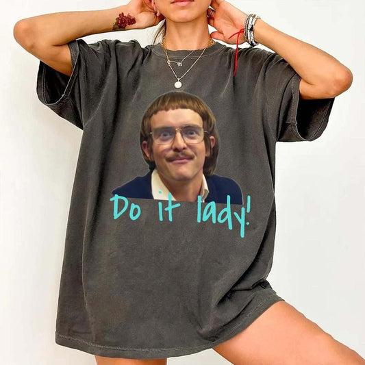 Chit Do It Lady Tshirt, Motivational Shirt For Women, Funny Inspiration, Gift For Friends, Viral Saying, Unisex Short Sleeve Tee, Graphic Streetwear T-Shirt Top Womenswear