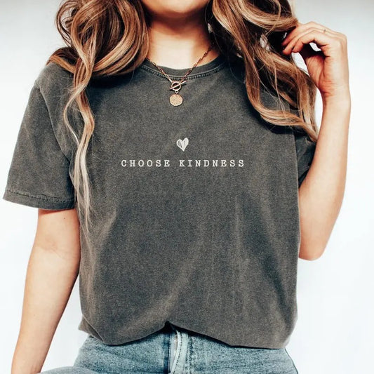 Choose Kindness Kind Teacher  Shirt For Work,  Teacher Appreciation Gift Kindness Oversized Shirt, Cute Teacher Shirt