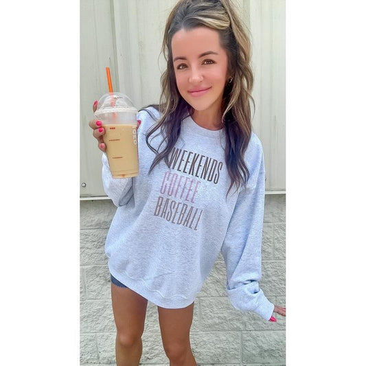 Choose Your Weekend Sport Graphic Ash Pullover