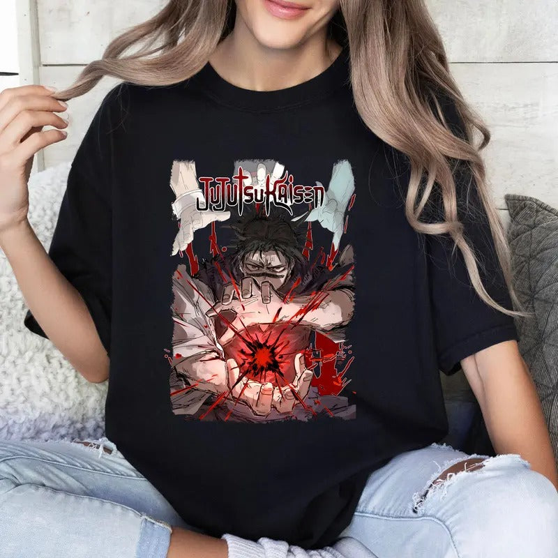 Choso Jutai Kusozu JJK Anime Lover Tshirt Crewneck Hoodie Comfort Cotton Sweatshirt | DripVista.com
