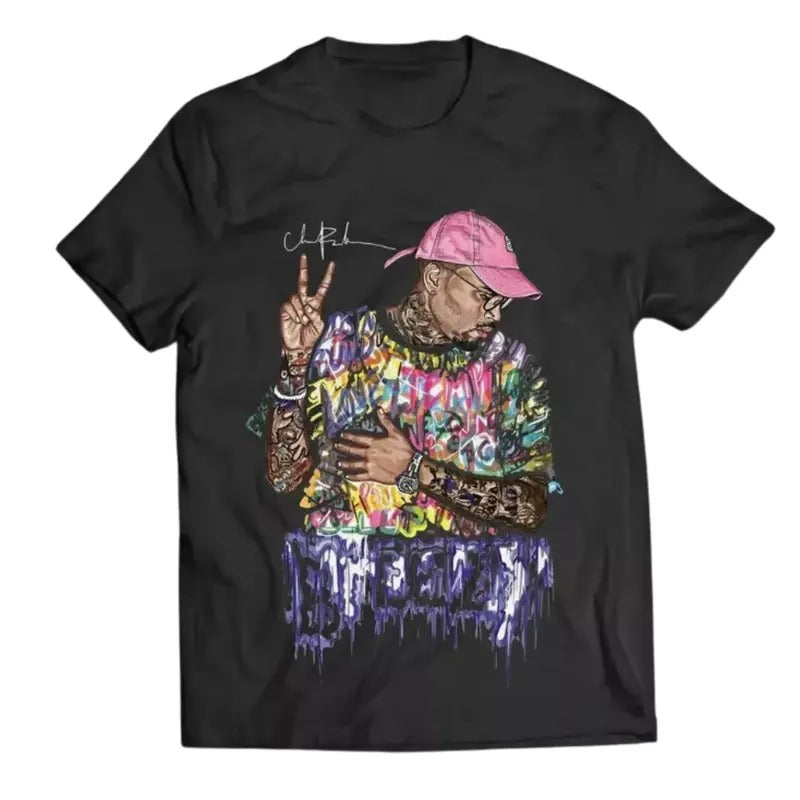 Chris Brown unisex t-shirt, vintage rap tee shirt, rock band shirt Hoodie, Sweatshirt | DripVista.com