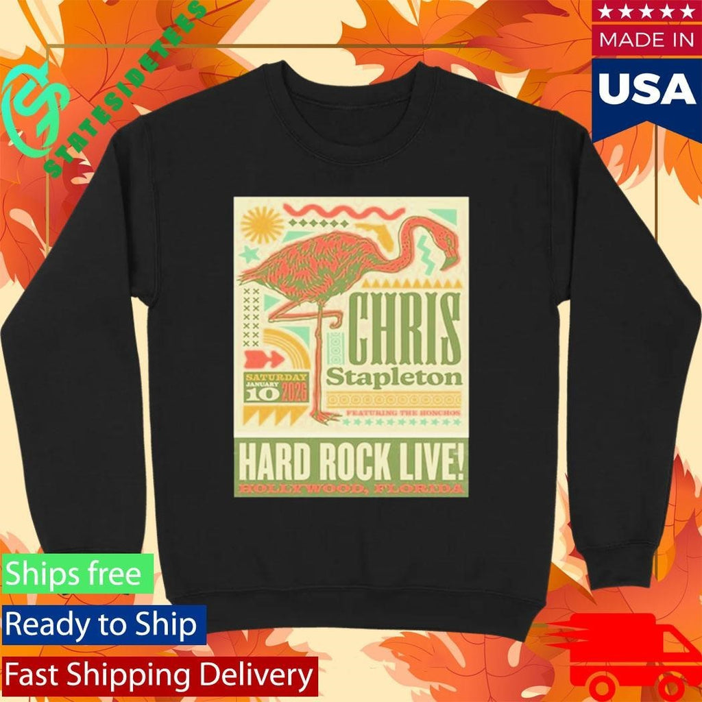 Chris Stapleton Jan 10, 2026 Hollywood Shirt