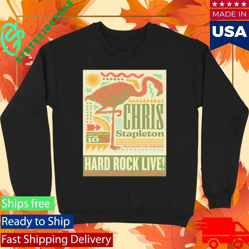 Chris Stapleton Jan 10, 2026 Hollywood Shirt