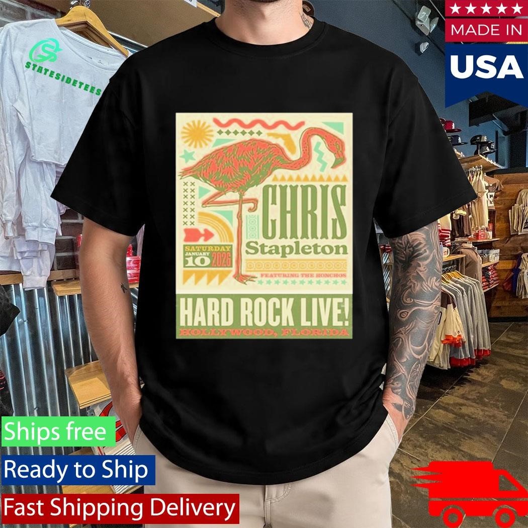 Chris Stapleton Jan 10, 2026 Hollywood Shirt