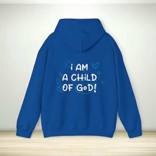 Christian Hoodie, I Am A Child Of God Trendy Hooded Sweatshirt, Faith Based Bible Verse Scripture Hoodie, Christian Apparel, Religious  T-shirt, sweater and Hoodie