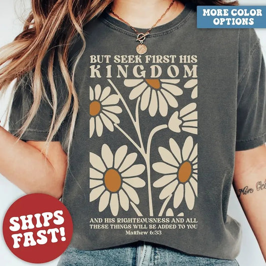 Christian Shirt, Christian Gifts, Inspirational Shirt, Religious Shirt, Bible Verse Shirt