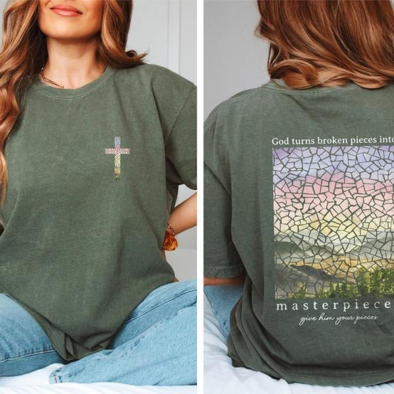 Christian Shirts Bible Verse Shirt, Christian Tshirt, Religious Gift Jesus Shirt, Christian Apparel T Shirt, Baptism Gift...