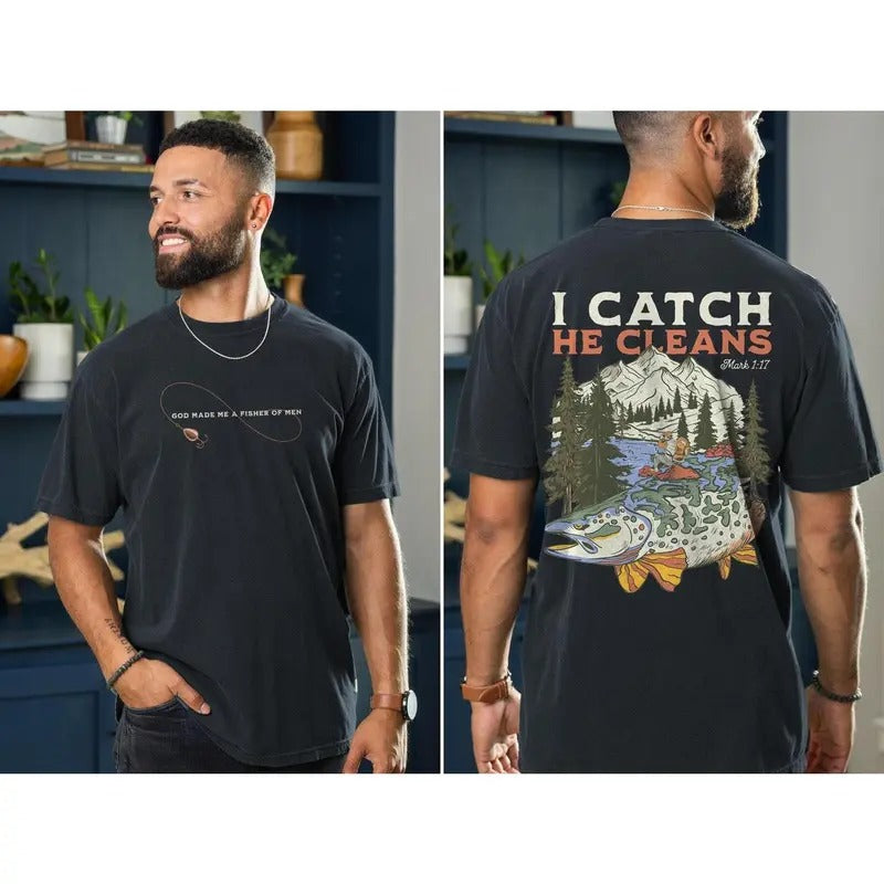 Christian Shirts for Men Christian T Shirts Mens Christian TShirts Gift for Men Christian Gift Bible Verse Shirt Christian Father's Day Giftstyle{n002}2