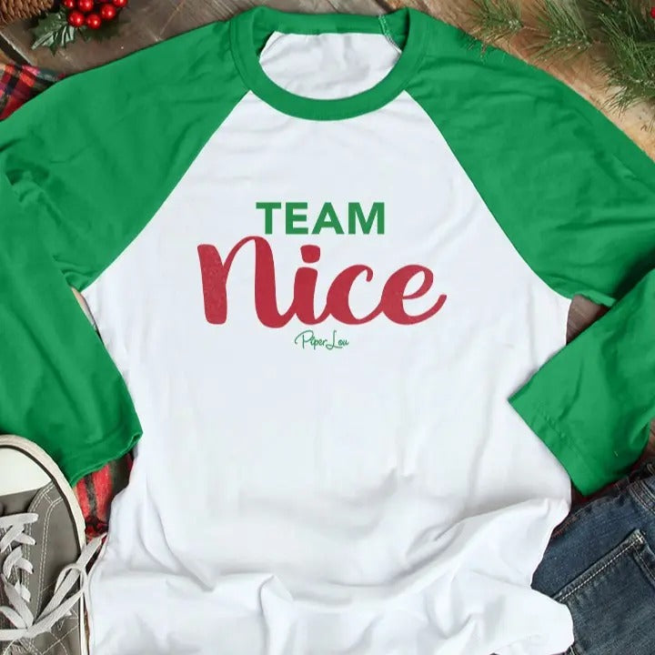 Christmas | Team Nice Christmas Apparel T-Shirts, Hoodie, Sweatshirt | DripVista.com