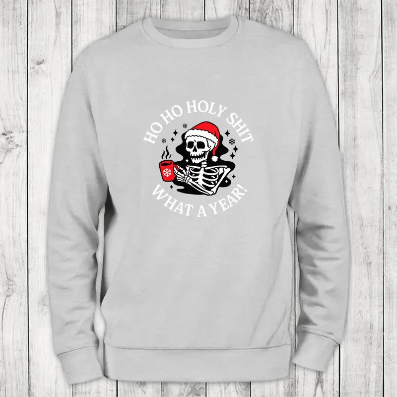 Christmas | What A Year Sweatshirt T-Shirts, Hoodie | DripVista.com