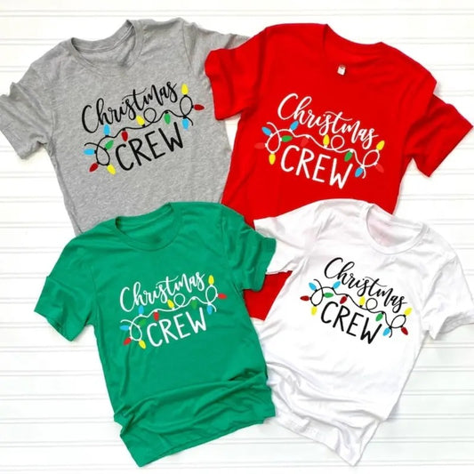 Christmas Crew Shirt, Christmas Season T-shirt, Family Christmas Shirt, Christmas Party Shirt